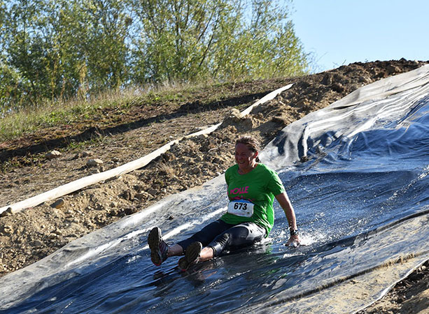 course obstacle zone boue mudgliss
